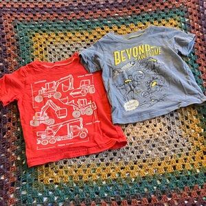 Carter's Red and Gray Adventure T-Shirts